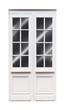 Photo: White wooden door over white background White wooden door over white background