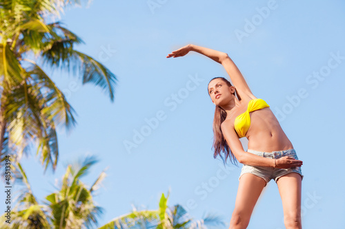 Photo: woman working out woman working out
