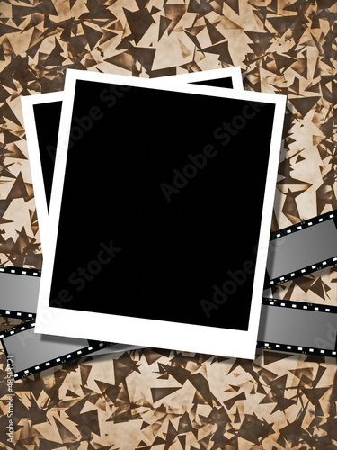 Illustration: blank photo templates blank photo templates