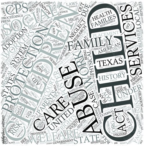 Vector: Child welfare Disciplines Concept Child welfare Disciplines Concept