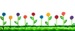 Flower Field  Felt