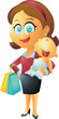 Mother and Child Shopping