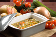Photo: Minestrone - Italian vegetable soup Minestrone - Italian vegetable soup