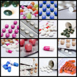 Collage of pills