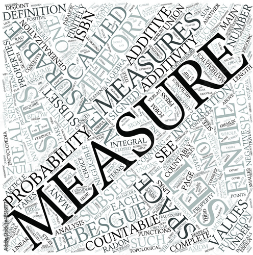 Vector: Measure theory Disciplines Concept Measure theory Disciplines Concept