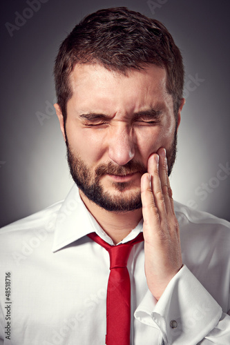 Photo: man have a toothache man have a toothache