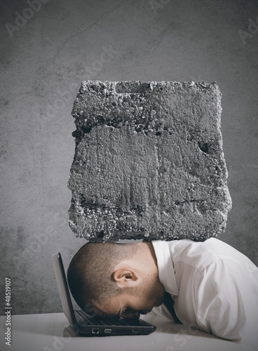 Photo: Stress at work Stress at work