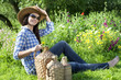 Photo: Brunette cowgirl Brunette cowgirl