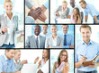 Successful young businesspeople