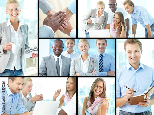 Photo: Successful young businesspeople Successful young businesspeople