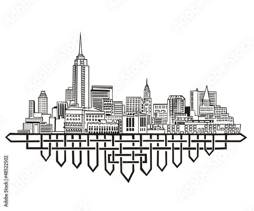 Vector: New York Skyline New York Skyline