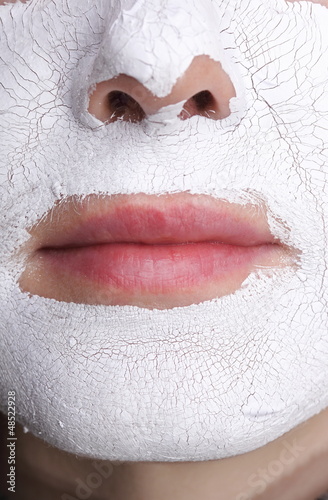 Photo: Facial Mask. Spa Facial Mask. Spa