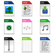 Dateitypen Iconset #1