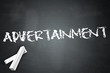 Blackboard "Advertainment"