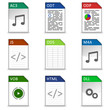 Dateitypen Iconset #3