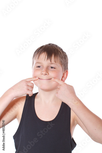 Photo: portrait of teen boy portrait of teen boy