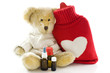 Sick teddy bear - Kranker Teddybär