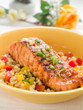 grilled salmon with couscous