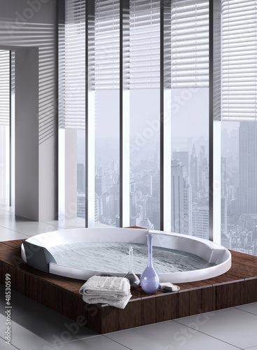 Photo: Exclusive Luxury Penthouse Bathroom Interior Exclusive Luxury Penthouse Bathroom Interior