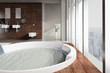 Exclusive Luxury Penthouse Bathroom Interior