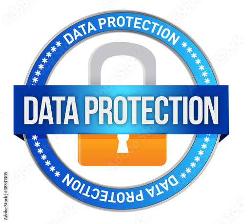 Illustration: Icon Data Protection seal Icon Data Protection seal