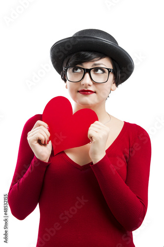 Photo: Valentine's girl Valentine's girl