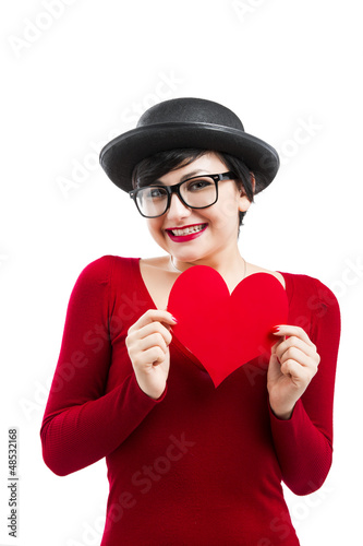 Photo: Valentine's girl Valentine's girl