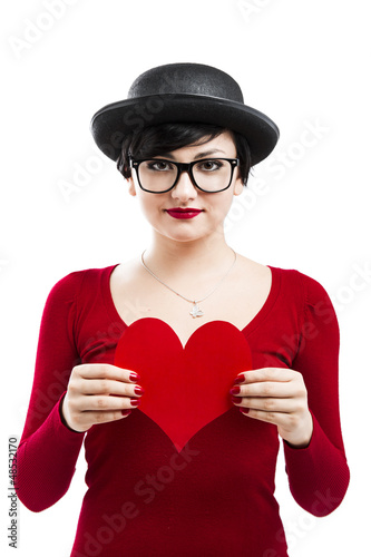 Photo: Valentine's girl Valentine's girl