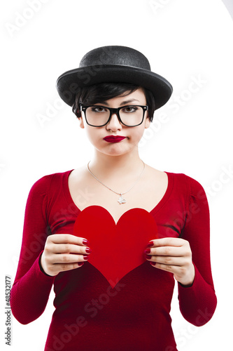 Photo: Valentine's girl Valentine's girl