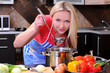 woman in the kitchen