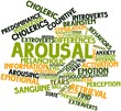 Word cloud for Arousal