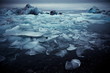 iceberg and ice at jokulsarlon lake