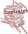 Word cloud for Constraint