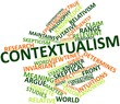 Word cloud for Contextualism