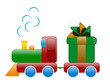 treno con regalo