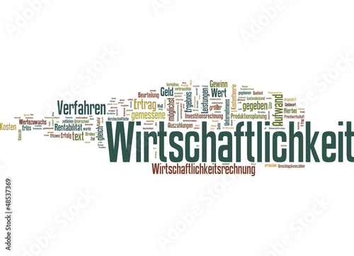 Vector: Wirtschaftlichkeit Wirtschaftlichkeit