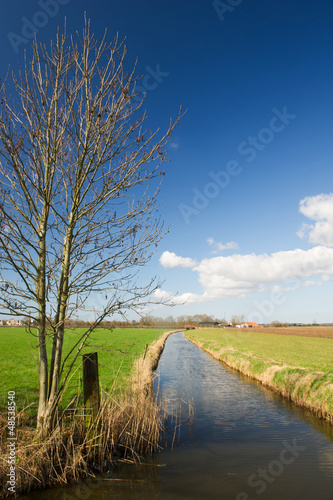 Photo: Dutch agriculture landscape Dutch agriculture landscape