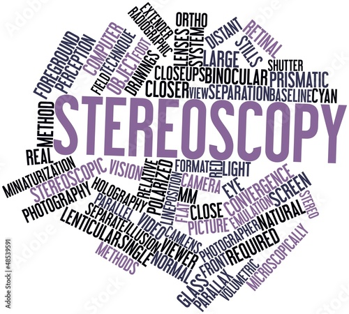 Illustration: Word cloud for Stereoscopy Word cloud for Stereoscopy