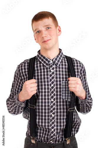 Photo: Portrait of a young man Portrait of a young man
