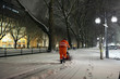 Winterdienst auf der Königsallee