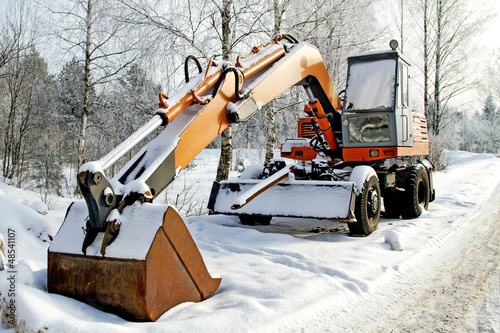 Photo: excavator excavator