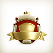 Abstract ancient coat of arms