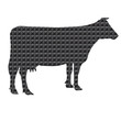 Cow silhouette