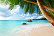 Anse Lazio beach on Praslin island in Seychelles