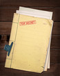 top secret file.