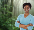 Attractive African woman