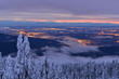 Foto: Mt Seymour Winter Sunrise Mt Seymour Winter Sunrise