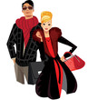 fashion men and woman