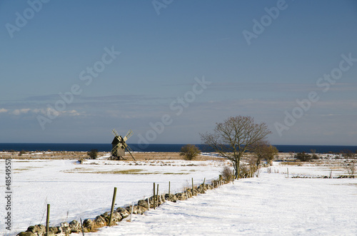 Photo: Windmill at coast Windmill at coast