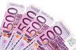 Quatre billets de 500 euros